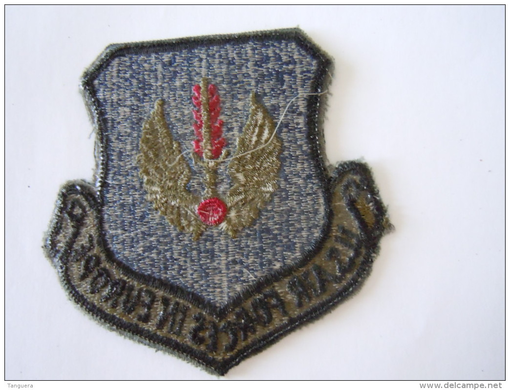 Patch Stoffen Schildje Blazoen US Air Forces In Europe Insigne - Autres & Non Classés