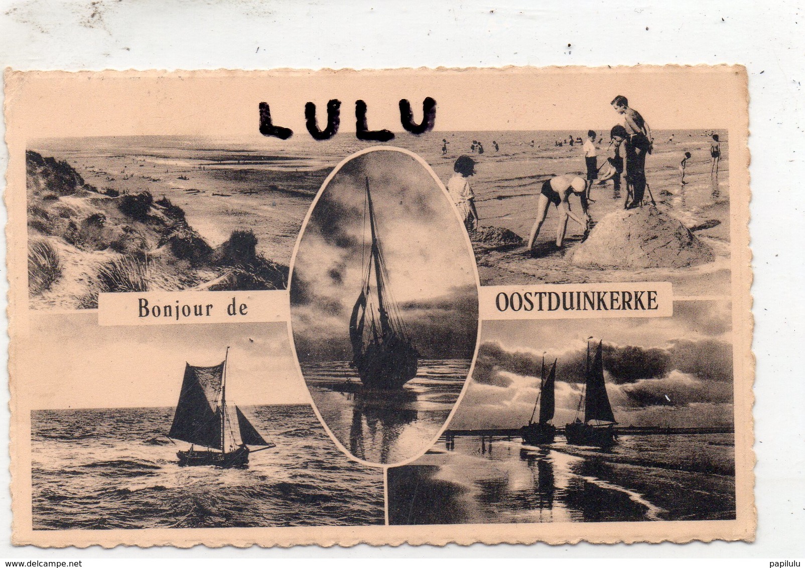 BELGIQUE : édit. Erm Thill ; Bonjour De Oostduinkerke - Oostduinkerke