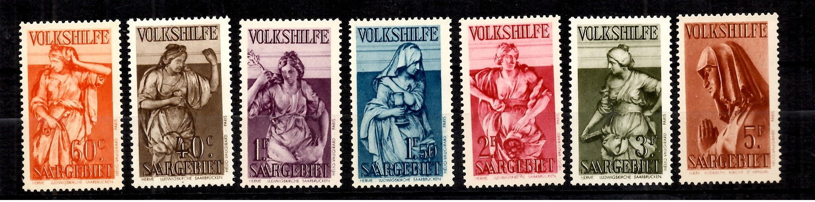 Sarre YT N° 165/171 Neufs ** MNH. Bonne Série. TB. A Saisir! - Neufs