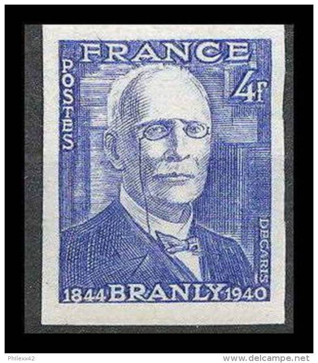 France N°599 Physicien (physic) Edouard Branly Non Dentelé ** MNH (Imperforate) - Non Classés