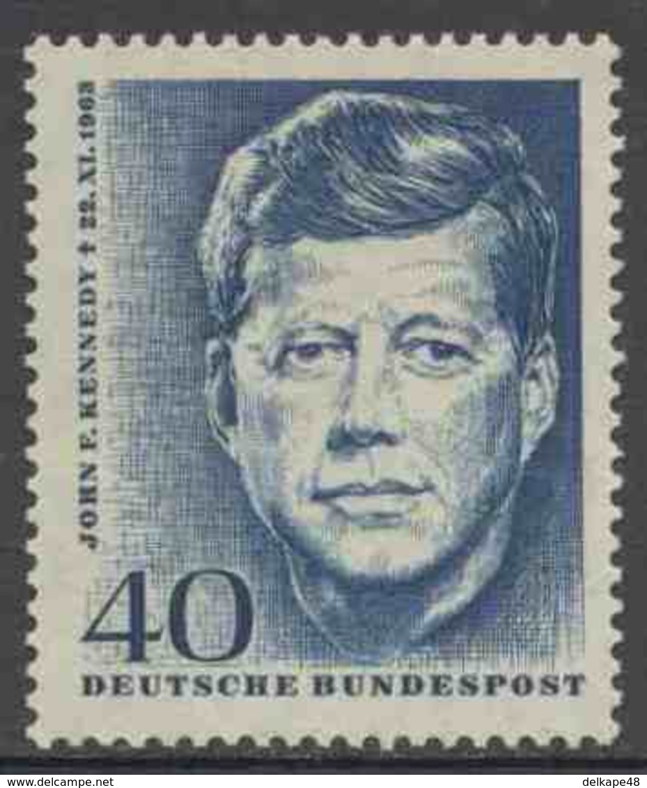 Deutschland Germany 1964 Mi 453 YT 321 Sc 901 ** John F. Kennedy (1917-1963) 35th President USA - Ongebruikt
