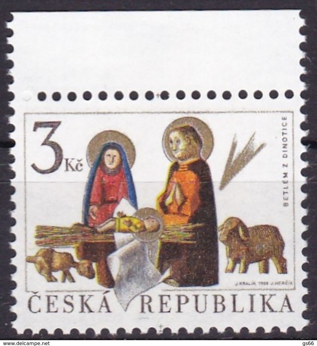 1996,  Tschechische Republik,Ceska 132, Weihnachten. MNH ** - Ungebraucht