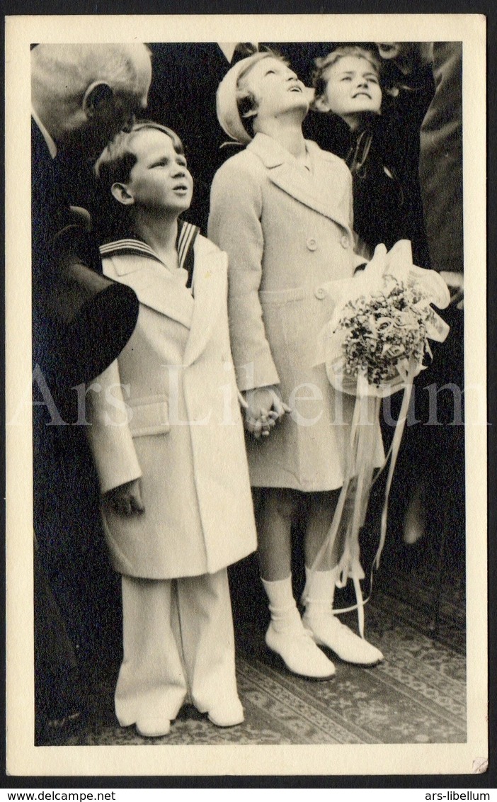 Postcard / ROYALTY / Belgique / België / Roi Leopold III / Koning Leopold III / Hoboken / 1937 / Prins Boudewijn - Autres & Non Classés