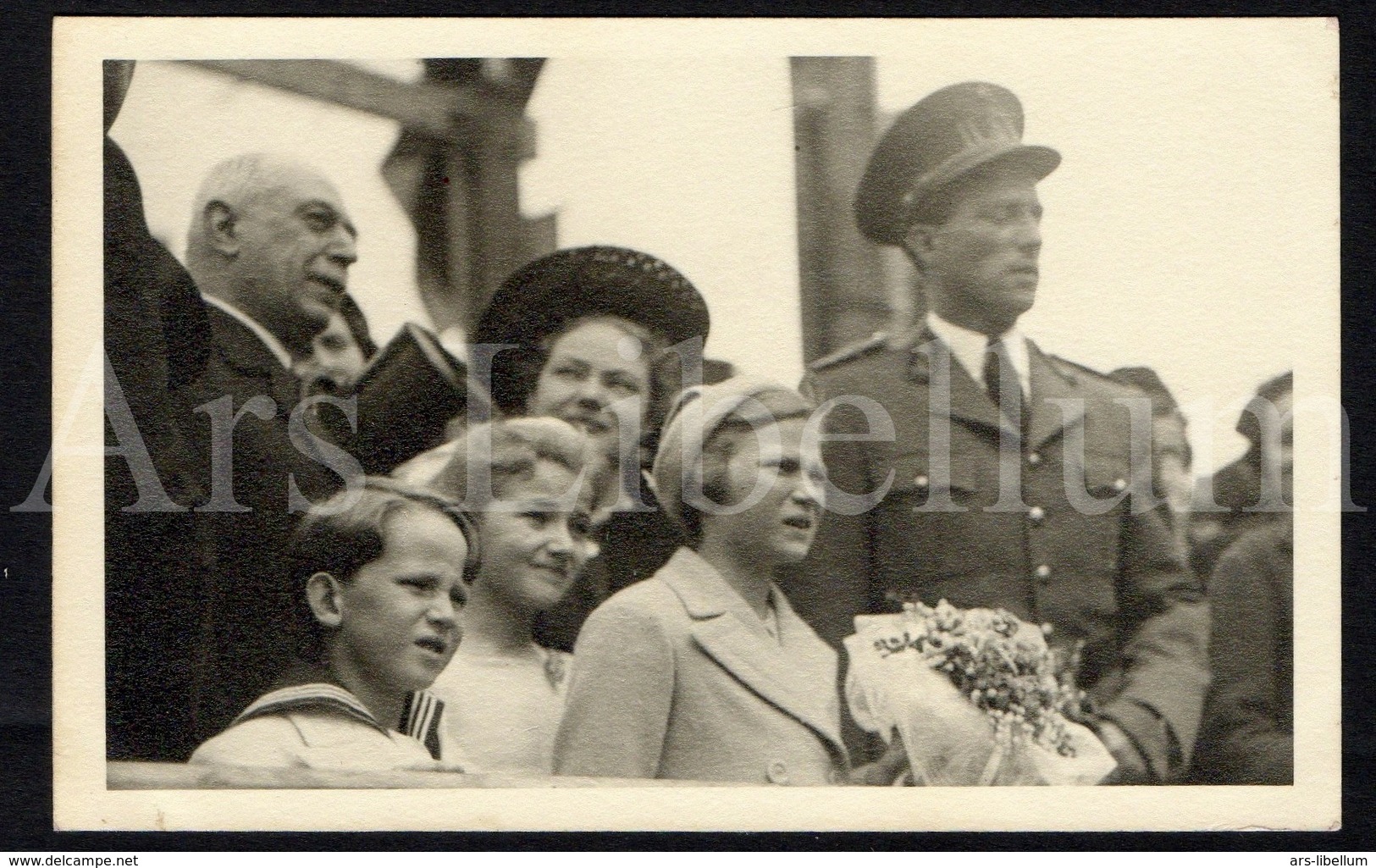 Postcard / ROYALTY / Belgique / België / Roi Leopold III / Koning Leopold III / Hoboken / 1937 / Prins Boudewijn - Autres & Non Classés