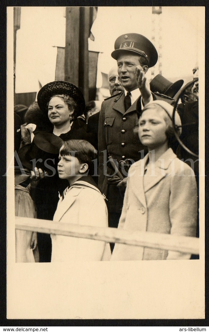 Postcard / ROYALTY / Belgique / België / Roi Leopold III / Koning Leopold III / Hoboken / 1937 / Prins Boudewijn - Autres & Non Classés