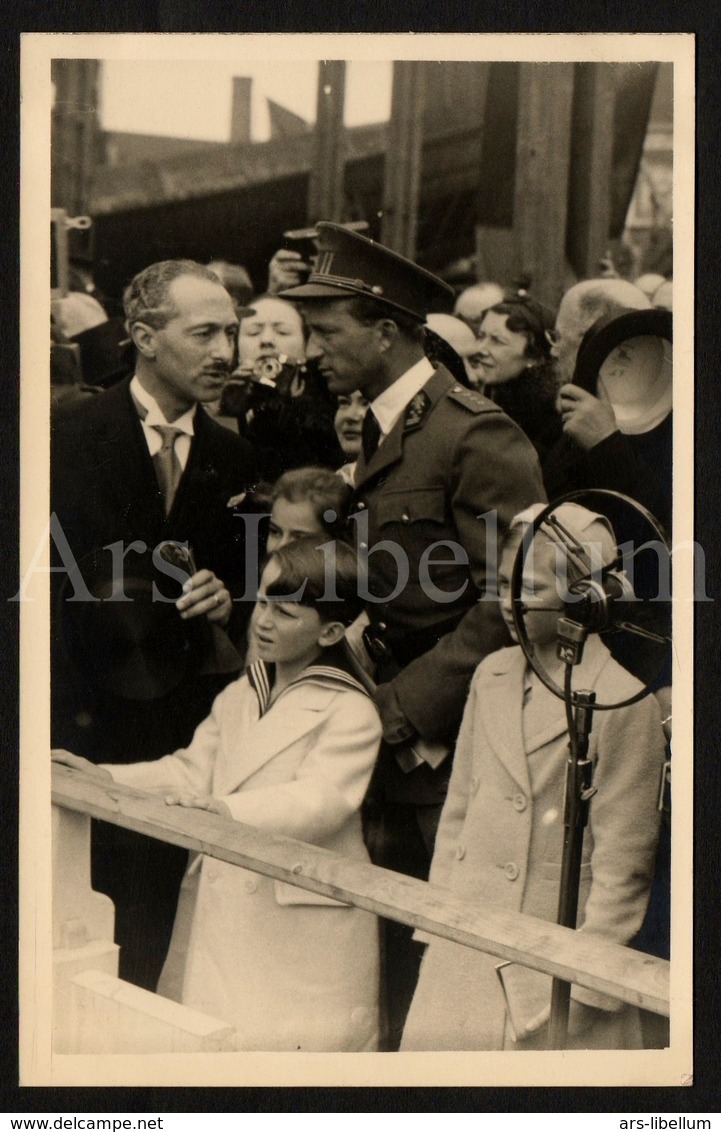 Postcard / ROYALTY / Belgique / België / Roi Leopold III / Koning Leopold III / Hoboken / 1937 / Prins Boudewijn - Autres & Non Classés