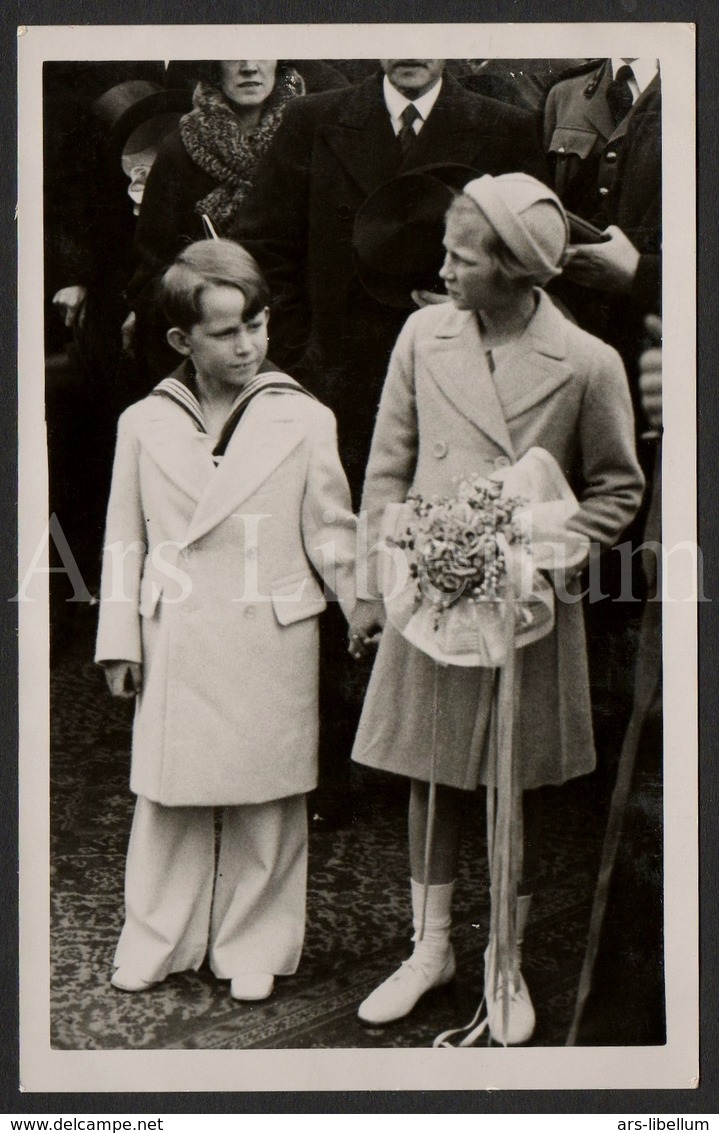 Postcard / ROYALTY / Belgique / België / Roi Leopold III / Koning Leopold III / Hoboken / 1937 / Prins Boudewijn - Autres & Non Classés