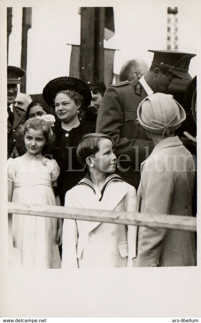 Postcard / ROYALTY / Belgique / België / Roi Leopold III / Koning Leopold III / Hoboken / 1937 / Prins Boudewijn - Autres & Non Classés