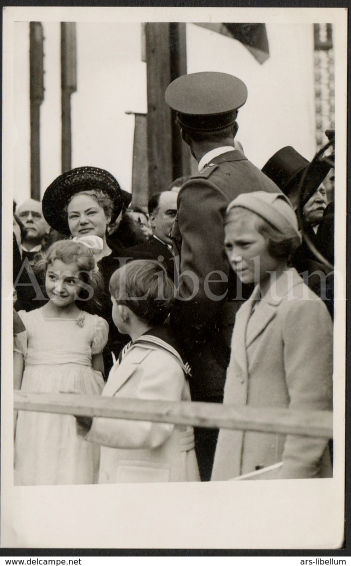 Postcard / ROYALTY / Belgique / België / Roi Leopold III / Koning Leopold III / Hoboken / 1937 / Prins Boudewijn - Autres & Non Classés