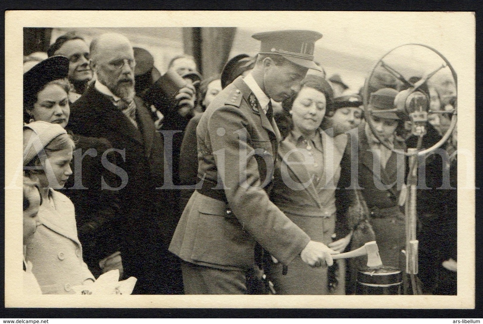 Postcard / ROYALTY / Belgique / België / Roi Leopold III / Koning Leopold III / Hoboken / 1937 / Prins Boudewijn - Andere & Zonder Classificatie