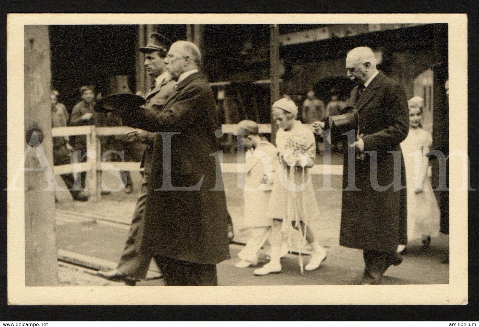 Postcard / ROYALTY / Belgique / België / Roi Leopold III / Koning Leopold III / Hoboken / 1937 / Prins Boudewijn - Autres & Non Classés