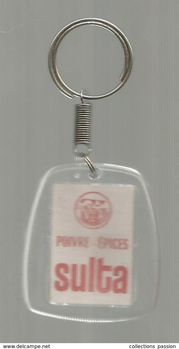 Porte Clefs, Clés  , Poivre ,épices SULTA ,fine Cuisine ,viandes En Sauce ,légumes , 2 Scans ,  Frais Fr 1.95 E - Porte-clefs