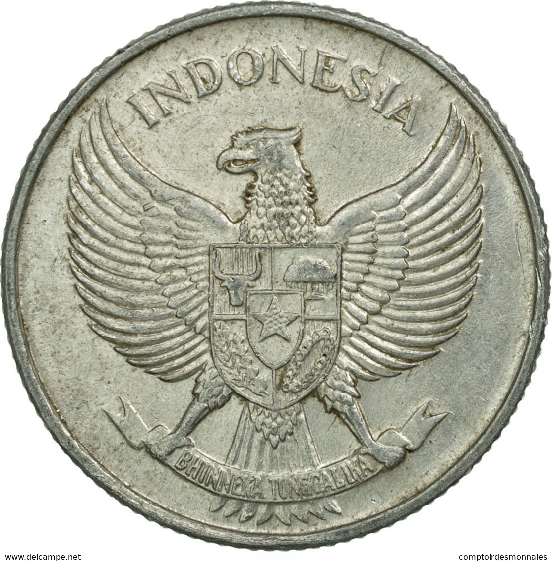 Monnaie, Indonésie, 25 Sen, 1957, TTB, Aluminium, KM:11 - Indonésie