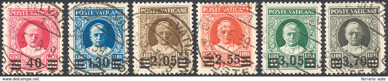 1934 - Provvisoria (35/40), Usati, Perfetti. E.Diena, Cert. Diena. ... - Andere & Zonder Classificatie