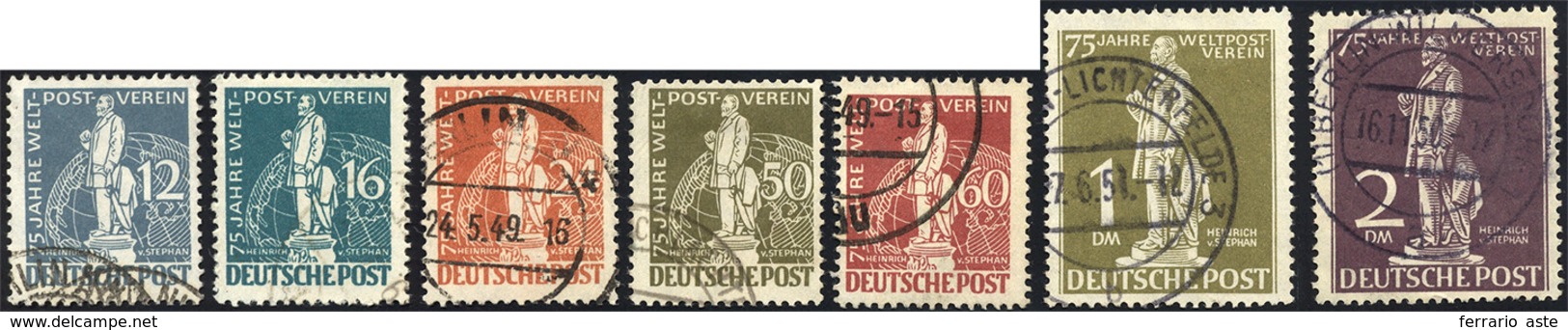 GERMANIA BERLINO 1949 - UPU (21/27), Usati, Perfetti. ... - Andere-Europa