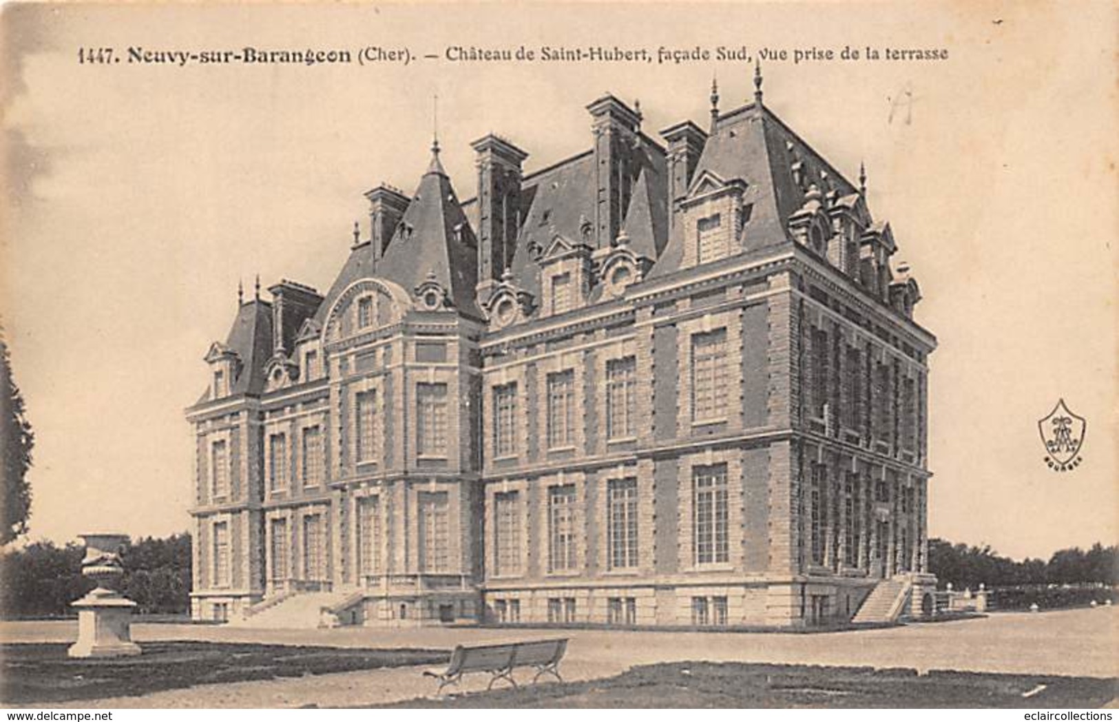 Neuvy Sur Barangeon       18        Château De St Hubert       (voir Scan) - Andere & Zonder Classificatie