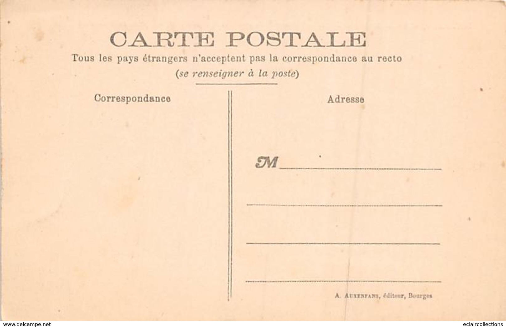 Neuvy Sur Barangeon       18        Château De St Hubert       (voir Scan) - Otros & Sin Clasificación