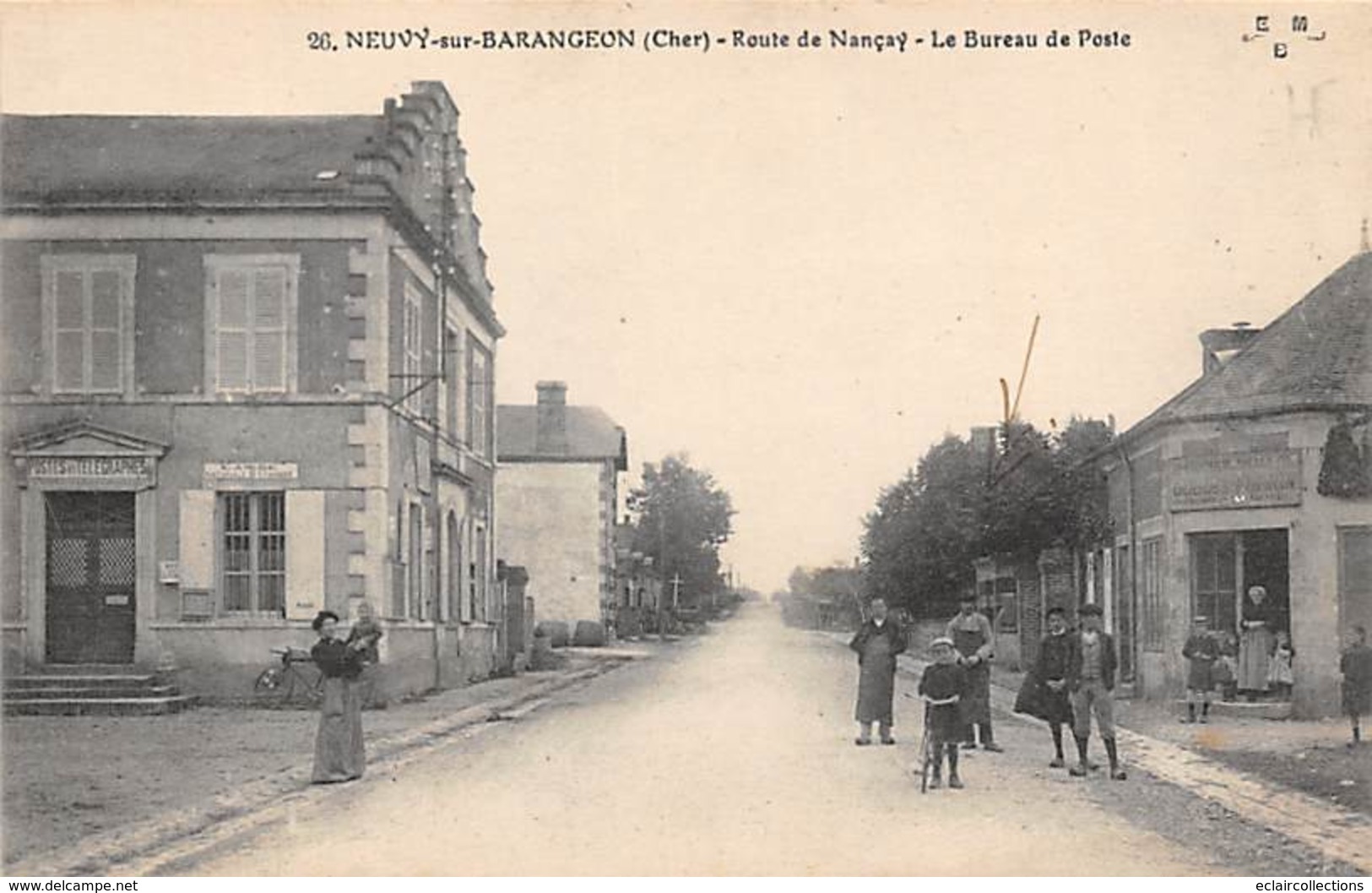 Neuvy Sur Barangeon       18        Le Bureau De Poste Route De Nançay       (voir Scan) - Andere & Zonder Classificatie