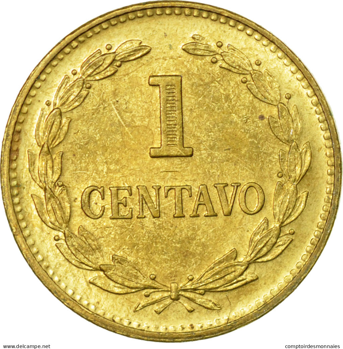 Monnaie, El Salvador, Centavo, 1977, Sherritt, TTB, Laiton, KM:135.2 - Salvador