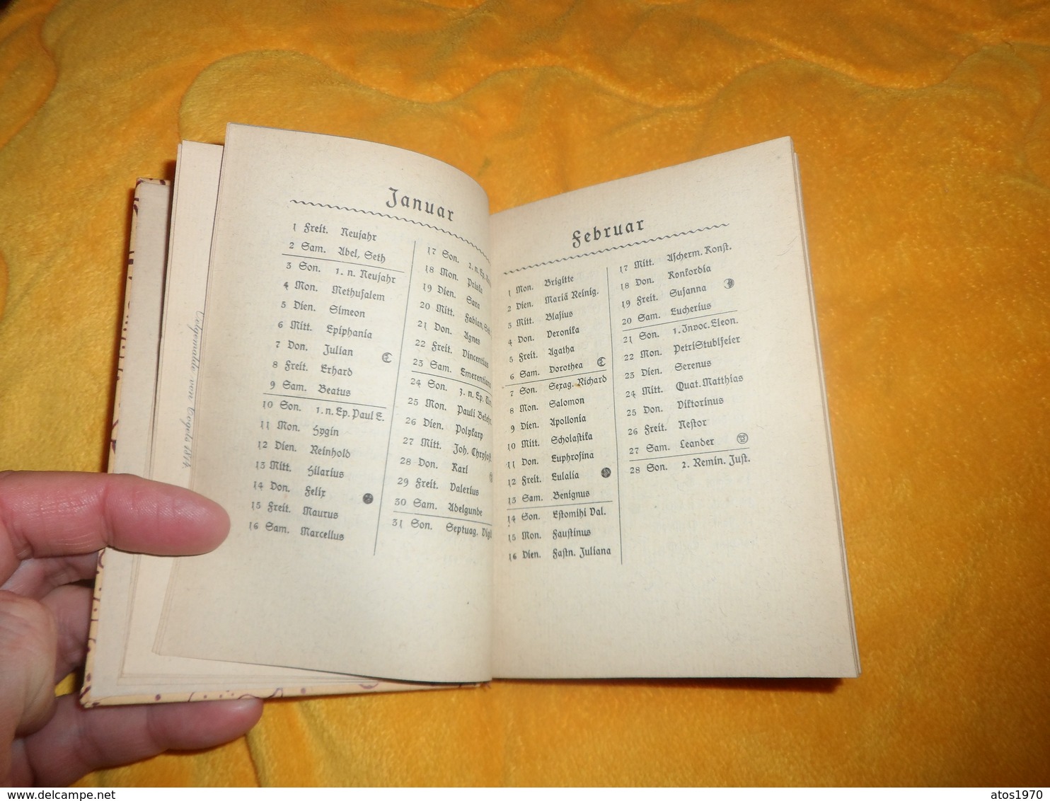 PETIT LIVRE DE 202 PAGES. / ALMANACH DER MUNCHENER VERLEGER 1926. EN ALLEMAND.. - Calendars