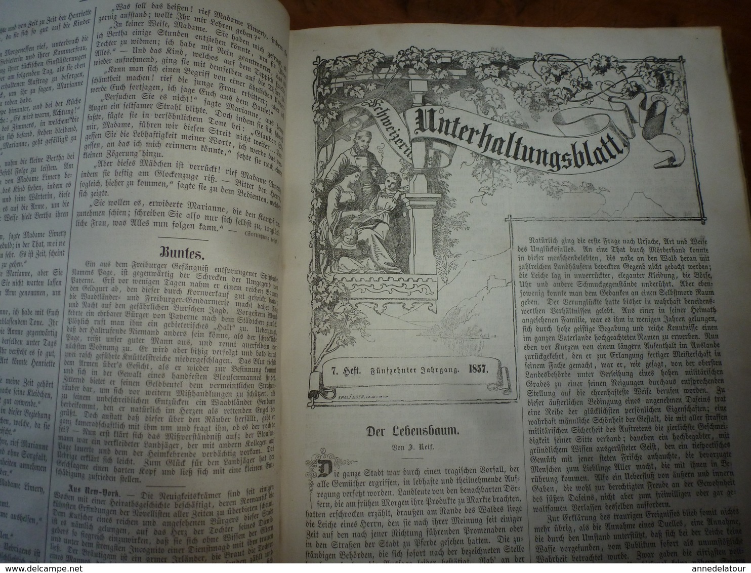 1857  Deutsches Buch  (Livre allemand )