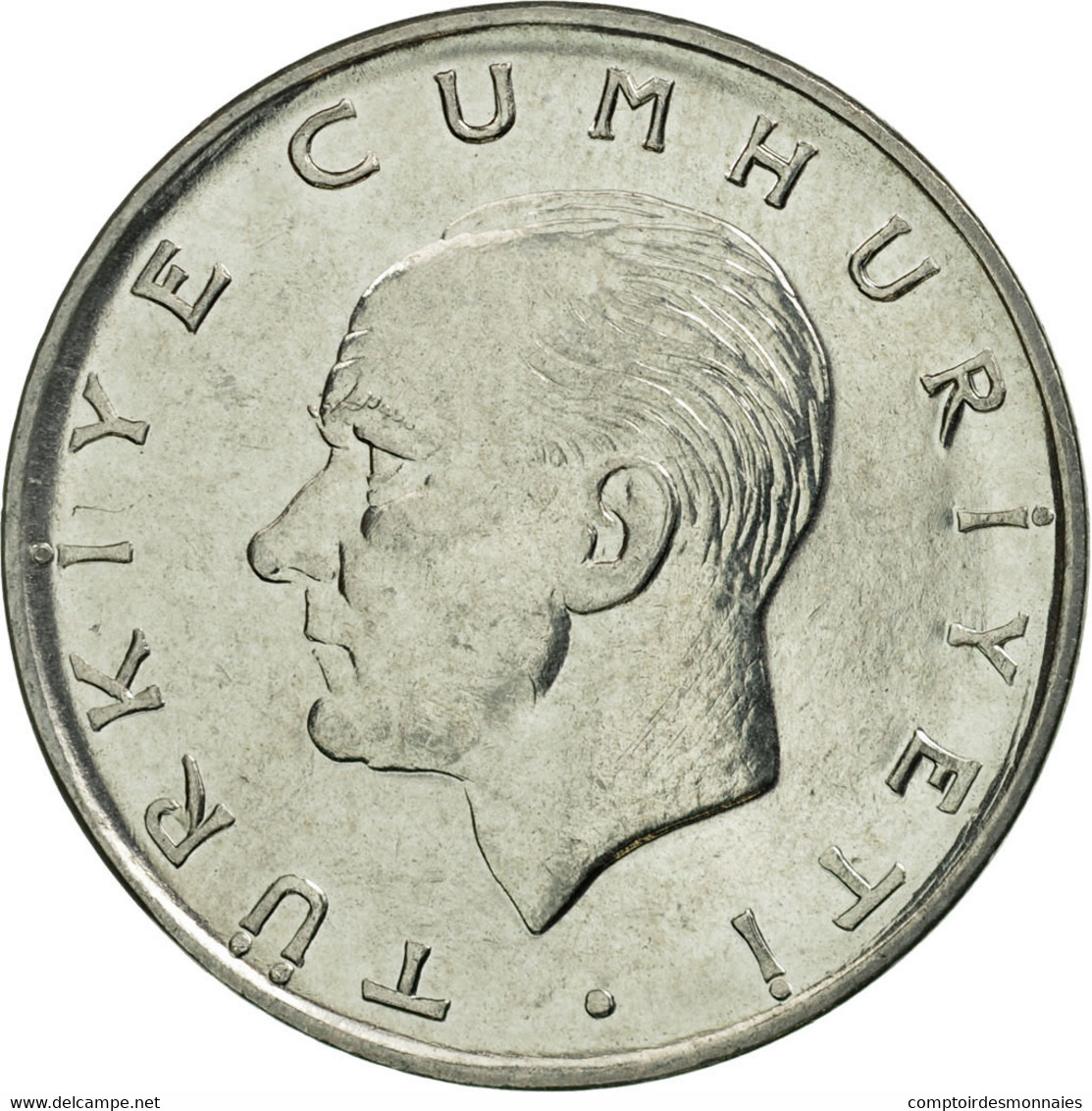 Monnaie, Turquie, Lira, 1974, TTB, Stainless Steel, KM:889a.2 - Turquie