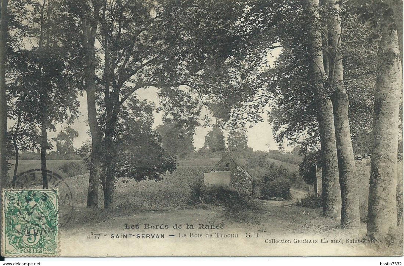Saint Servan,le Bois De ''l'' Roctin,les Bords De La Ranee 1907 - Saint Servan