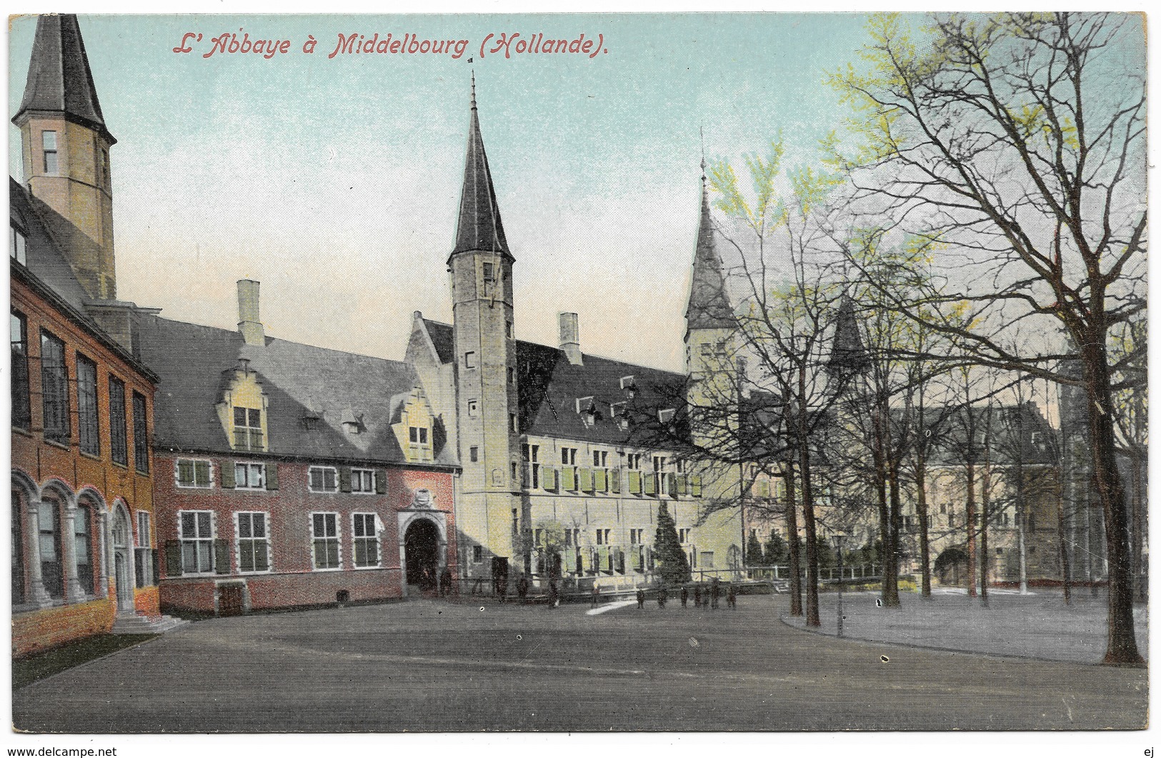 L'Abbaye à Middelbourg (Hollande) - Blooker's Daalders Cacao - Unused - Middelburg