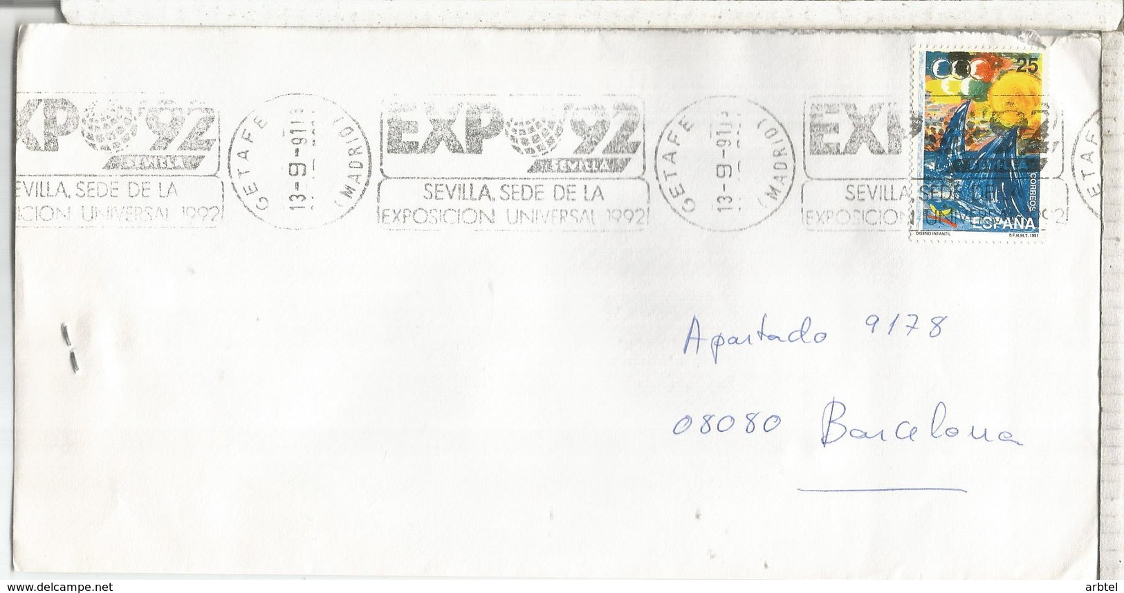 GETAFE MADRID CC CON RODILLO EXPO 92 SEVILLA - 1992 – Sevilla (España)