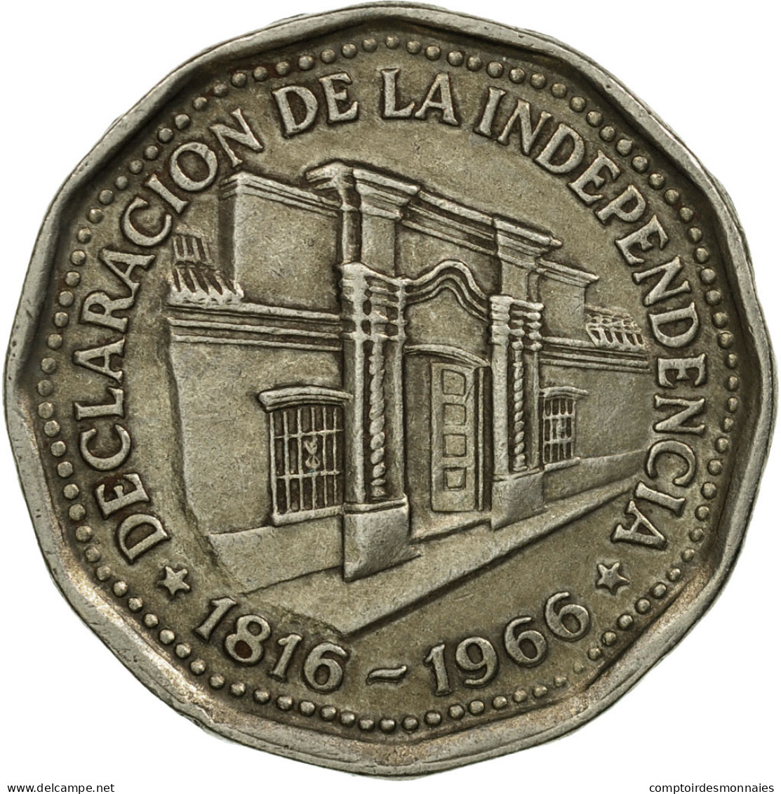 Monnaie, Argentine, 10 Pesos, 1966, TTB, Nickel Clad Steel, KM:62 - Argentine