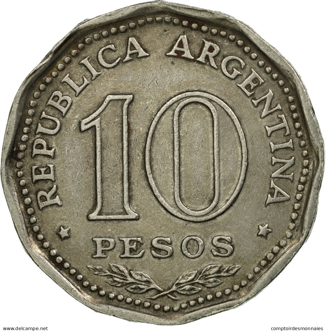 Monnaie, Argentine, 10 Pesos, 1966, TTB, Nickel Clad Steel, KM:62 - Argentine