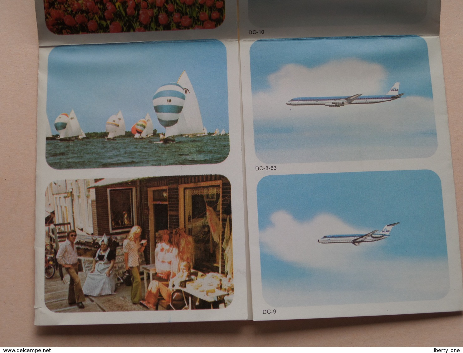 KLM Holland ( Blanco Lettercard ) Anno 19?? : Boeing 747B / DC-10 / DC-8-63 / DC-9 ( Voir / Zie Photo Svp ) ! - 1946-....: Ere Moderne