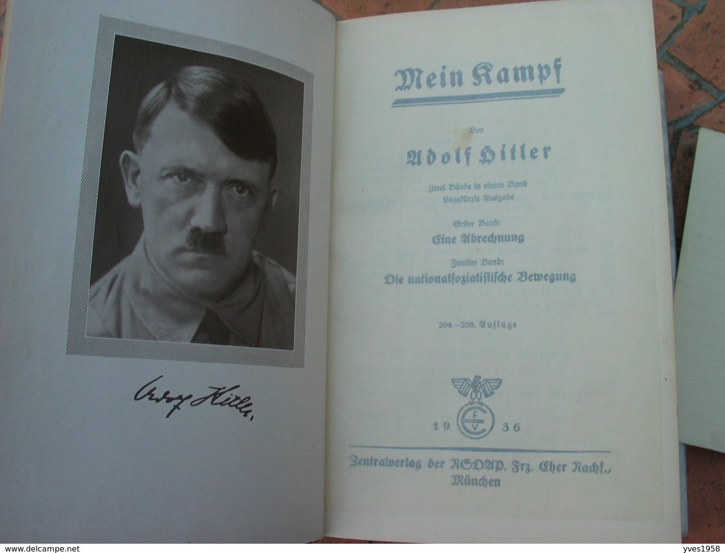 Mein Kampf Von Adolf Hitler  - 1936  - - Allemand