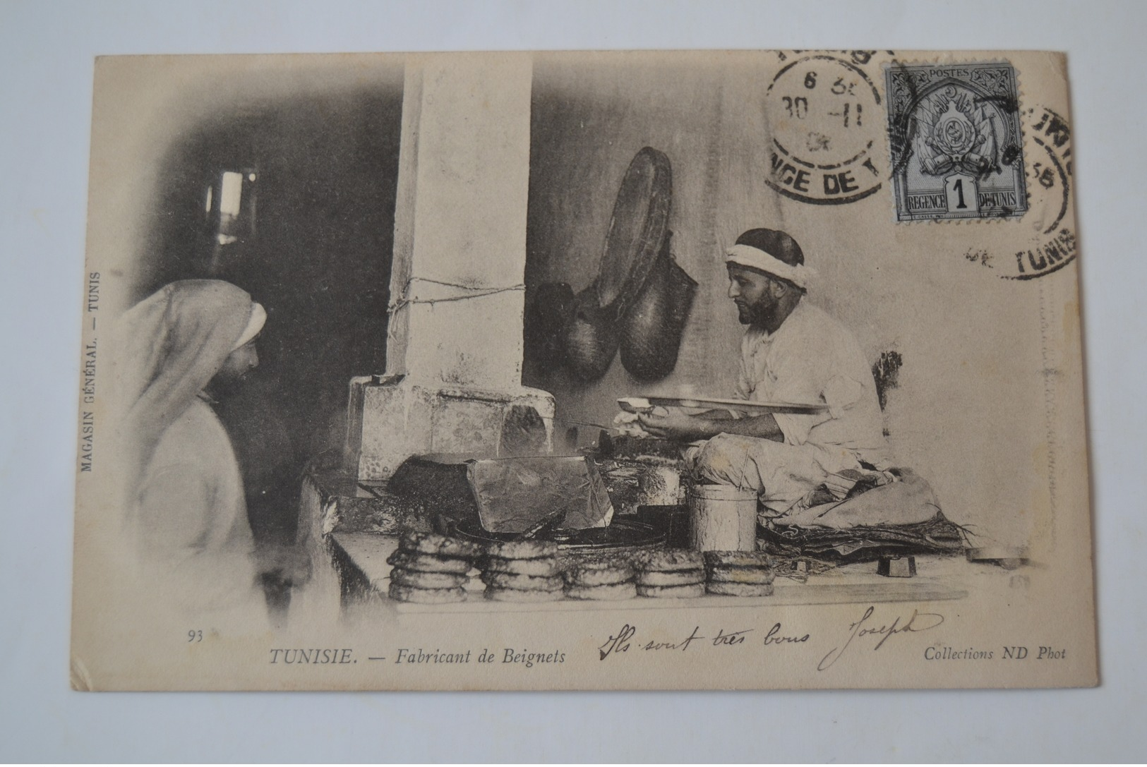 Carte N°93 TUNISIE - Fabricant De Beignets - Tunisia