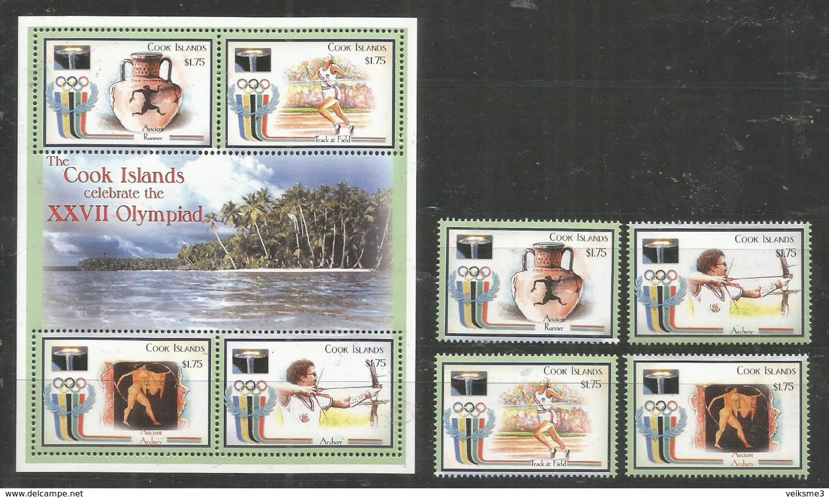 COOK ISLANDS - MNH - Sport - Olympic Games - Autres & Non Classés