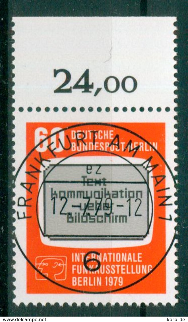 Berlin 1979 / MiNr.   600   O / Used  (e2112) - Oblitérés