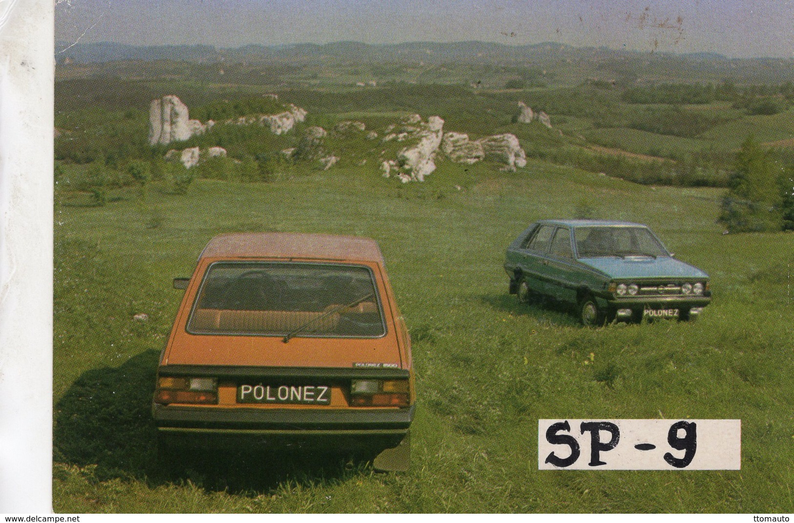 Polonez 1500 SP9  (1993)     -  Manufacturer's Sales Card - CPM - PKW