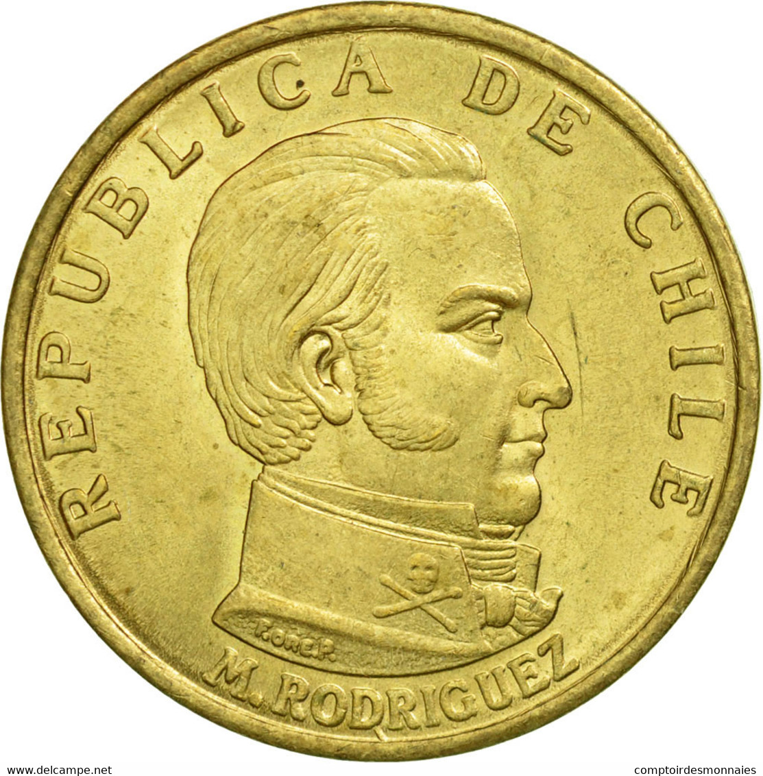 Monnaie, Chile, 50 Centesimos, 1971, TTB, Aluminum-Bronze, KM:196 - Chili