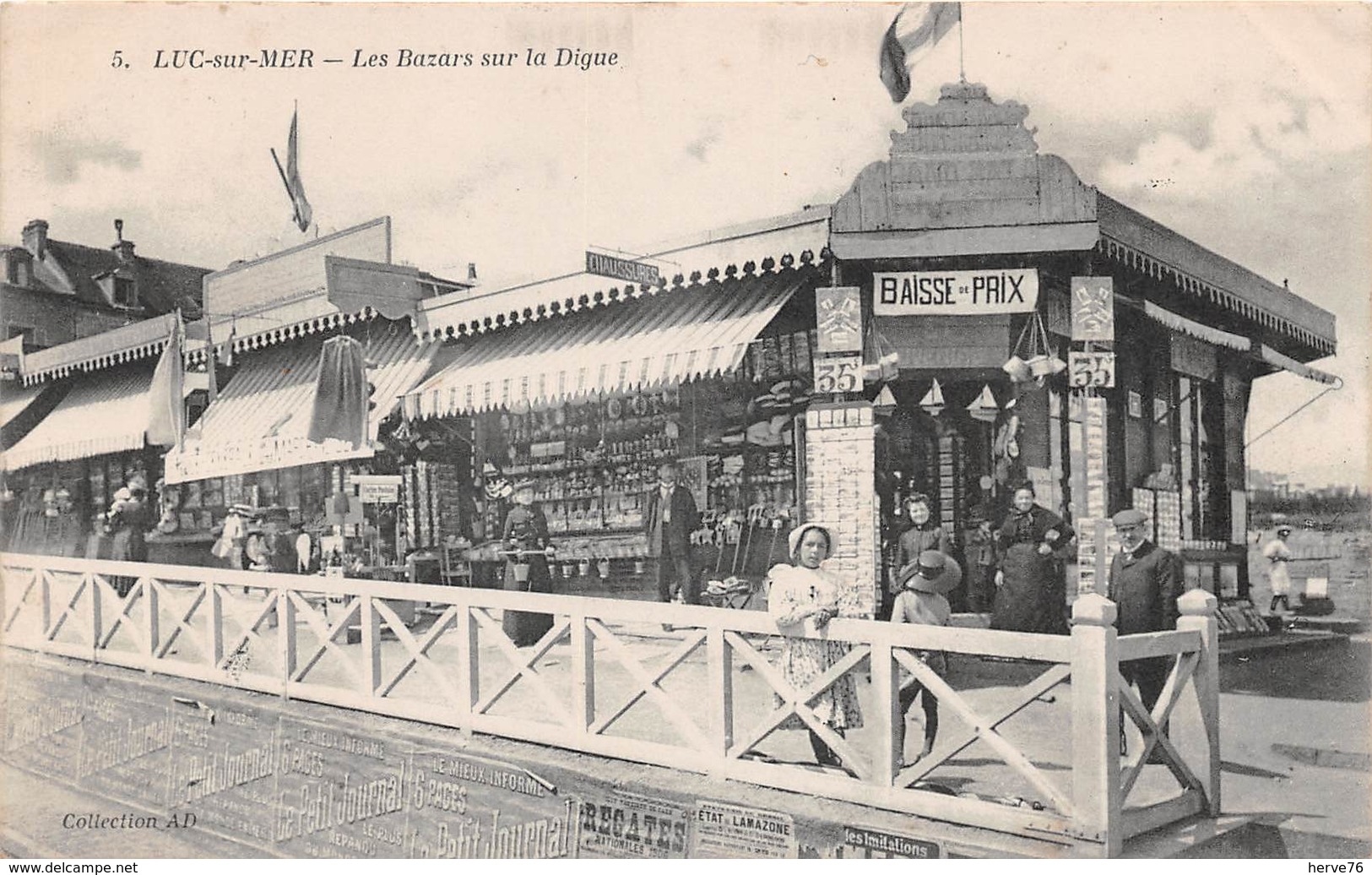 LUC SUR MER - Les Bazars Sur La Digue - Luc Sur Mer