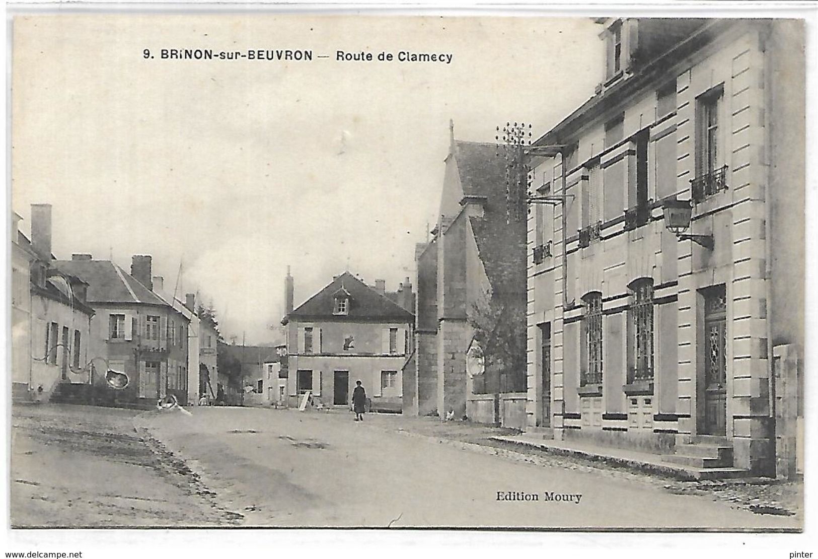 BRINON SUR BEUVRON - Route De Clamecy - Brinon Sur Beuvron