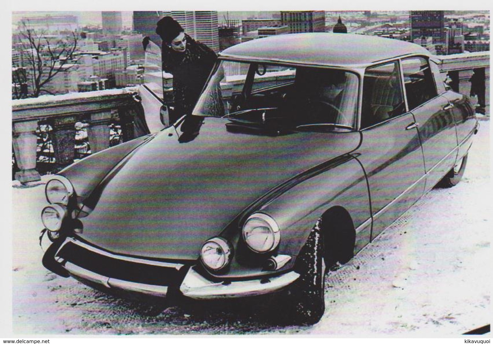 CARTE POSTALE AUTOMOBILE CITROEN DS 21 EXPORT - RARE - 10X15 CM NEUF - Turismo