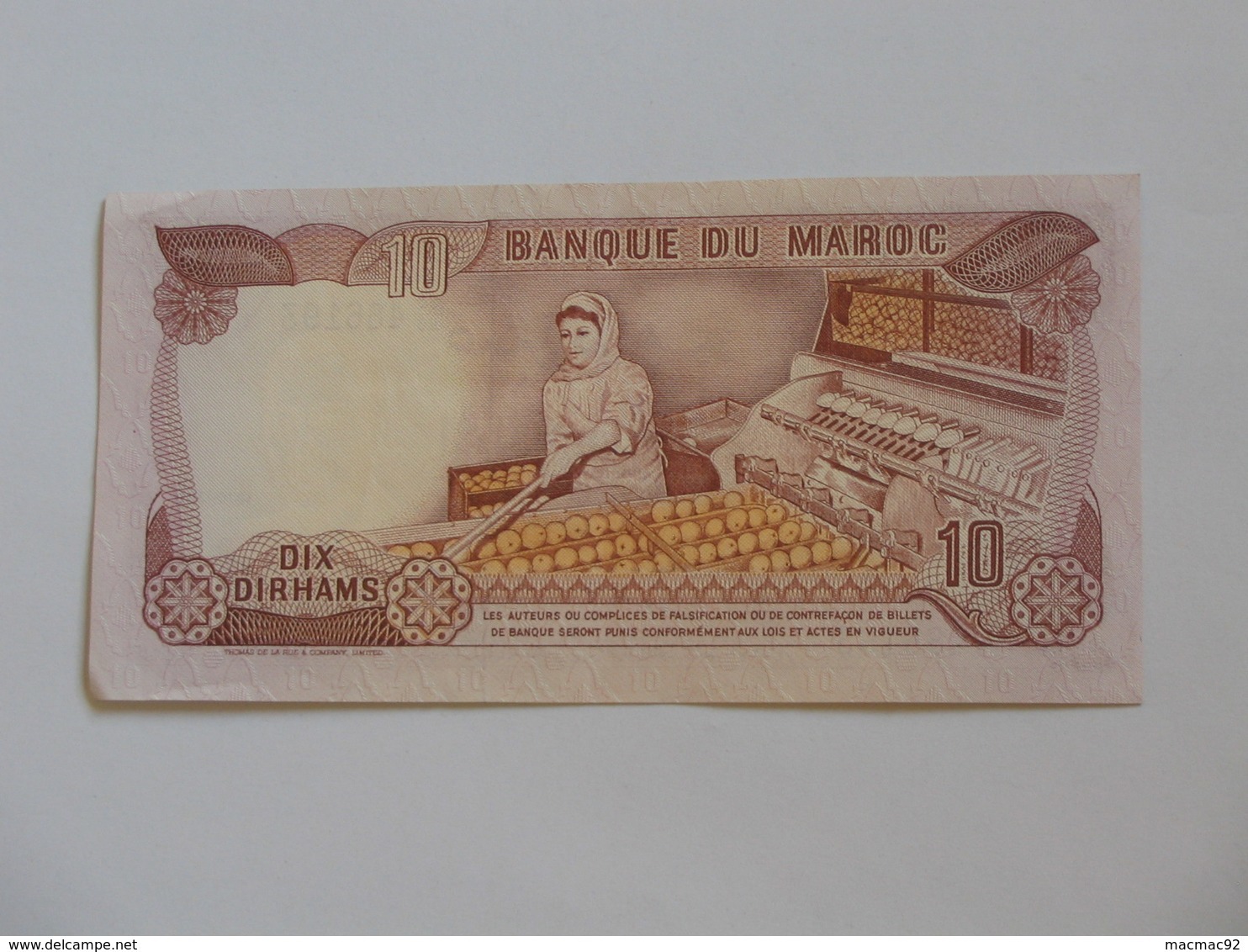 10 Dirhams 1970-1390 Maroc - Banque Du Maroc  **** EN ACHAT IMMEDIAT **** - Marokko