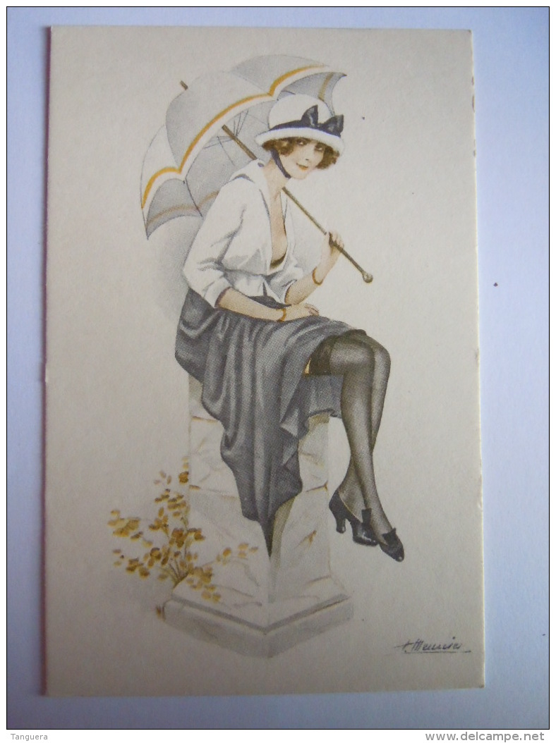 REPRO Pub Bio-tex Illustration Meunier Femme Avec Chapeau Vrouw Pin-up - Pin-Ups