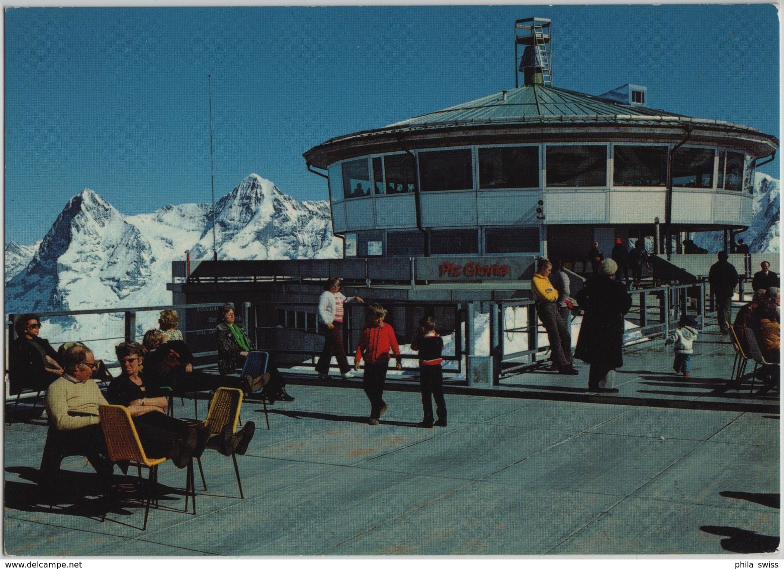 Schilthorn - Piz Gloria, Drehrestaurant, Eiger, Mönch - Autres & Non Classés