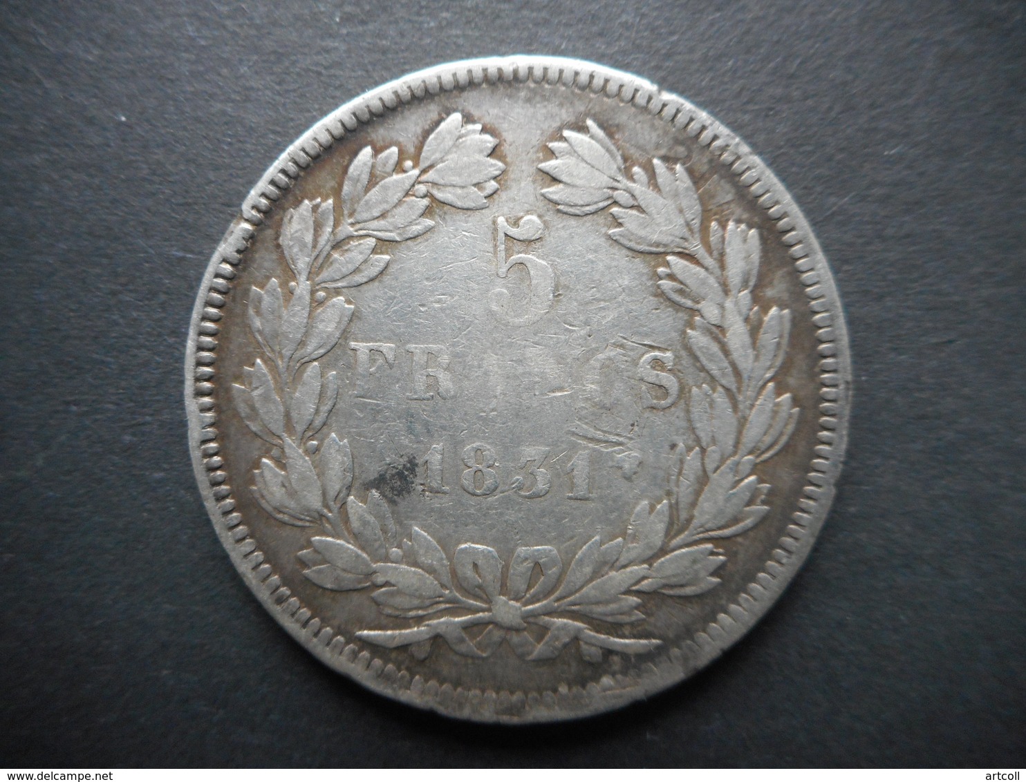 France 5 Francs 1831 Q Louis-Philippe - Autres & Non Classés