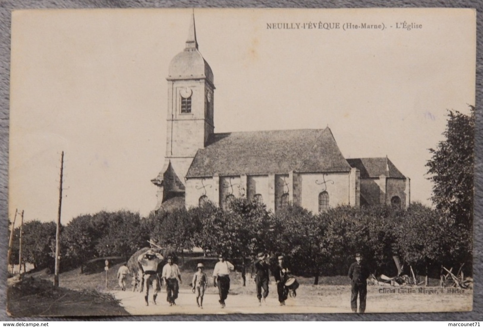 52 CPA NEUILLY L’ÉVÊQUE L'ÉGLISE - Neuilly L'Eveque