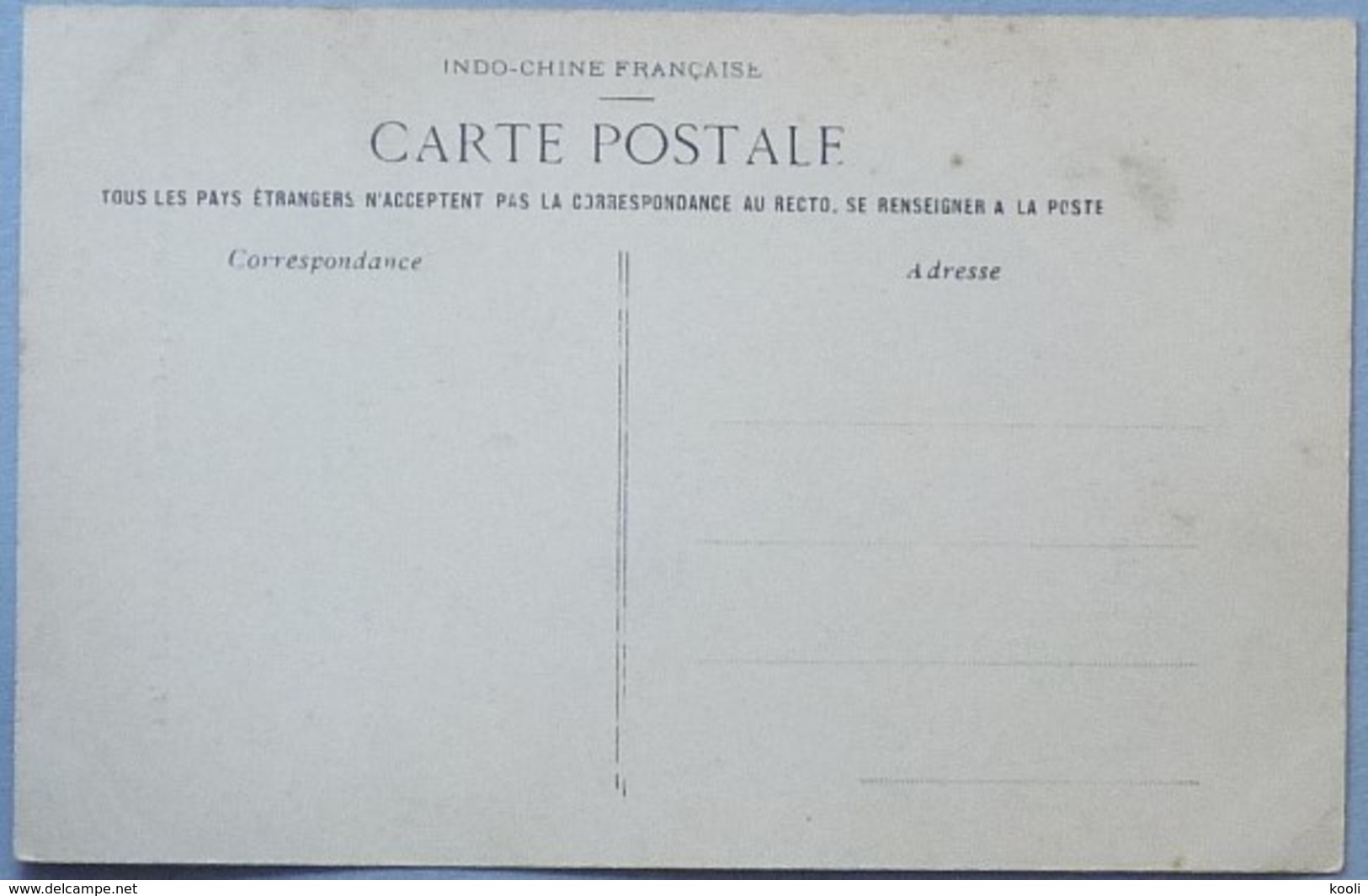 ASA2 -  COCHINCHINE - Gocon (canal, Marché) - Cantho (inspection, Fortin) Lot 2 Cpa - Viêt-Nam