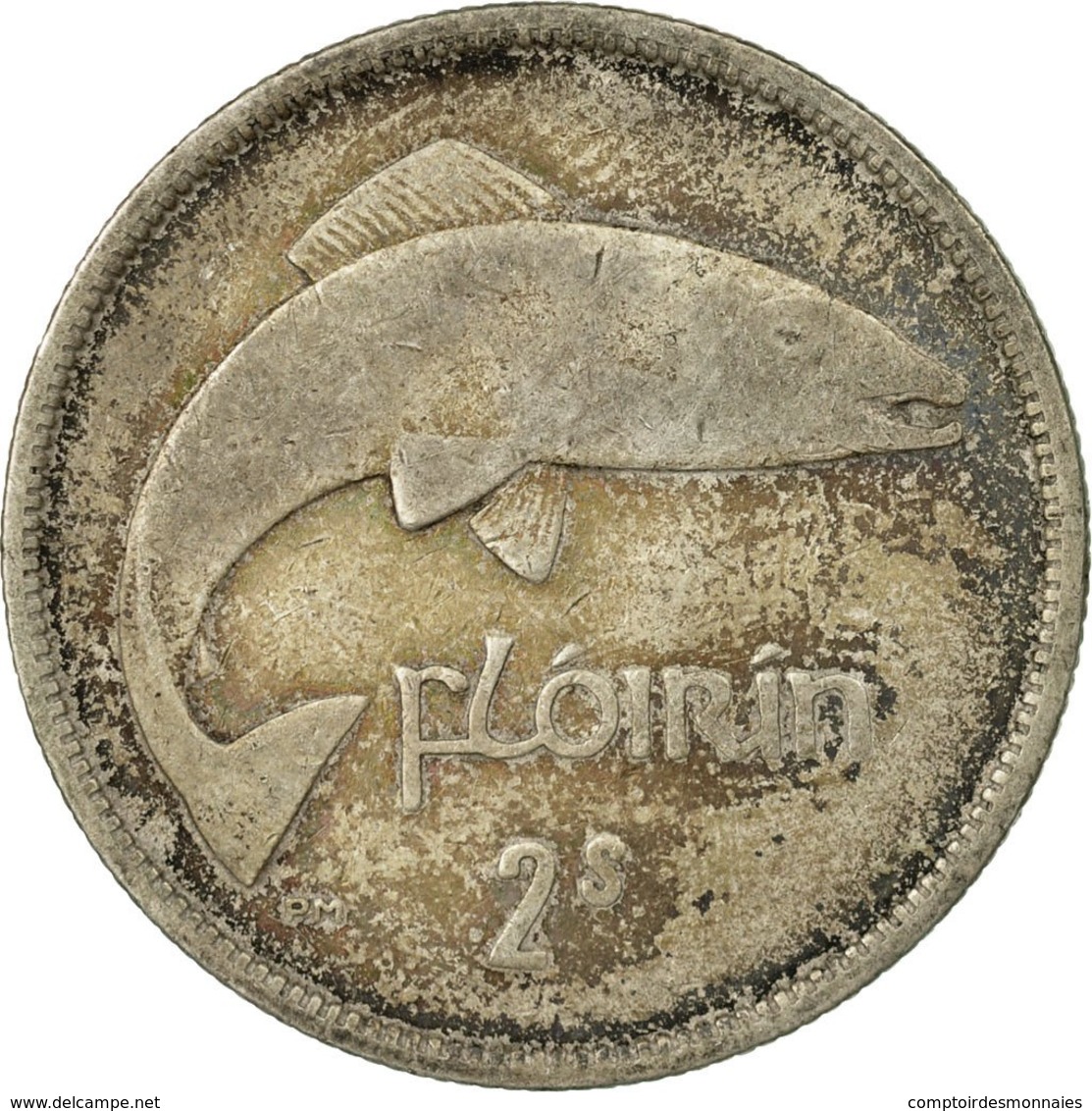 Monnaie, IRELAND REPUBLIC, Florin, 1935, TB+, Argent, KM:7 - Irlande