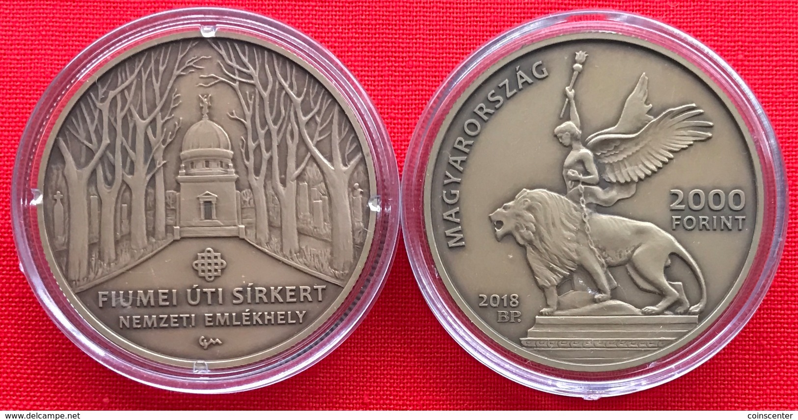 Hungary 2000 Forint 2018 "Fiumei Road Cemetery" BU - Hongrie