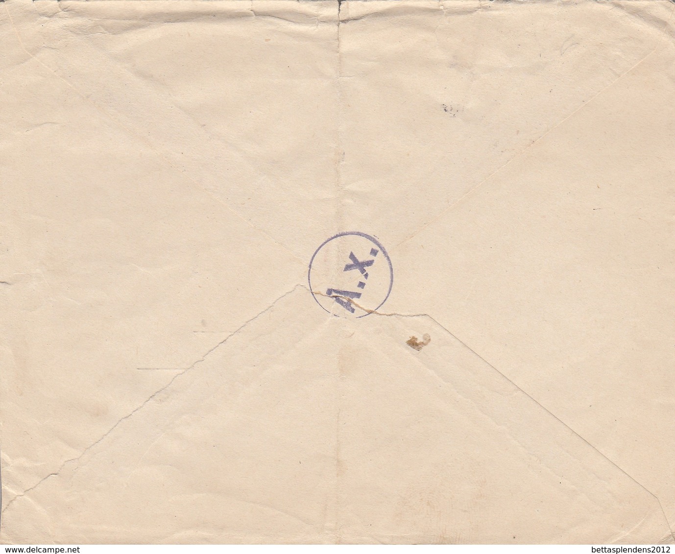 LSC 1943 - Enveloppe Pour Croix Rouge Genève - YT 194 - Cachet A.X. ( Censure ) Au Dos - Briefe U. Dokumente